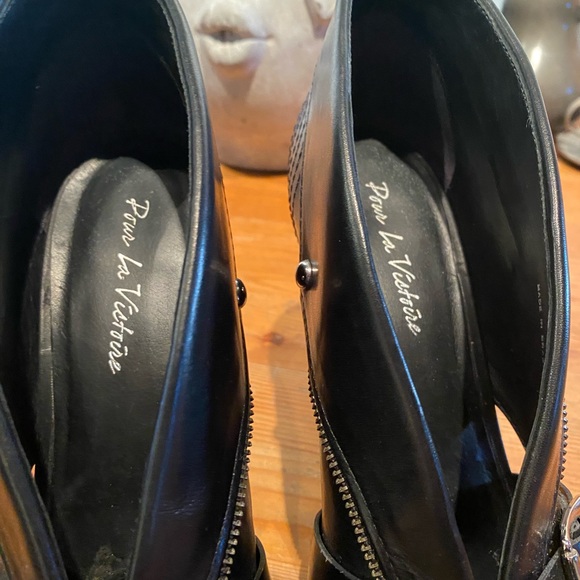 Pour La Victoire Black heels - Picture 4 of 12